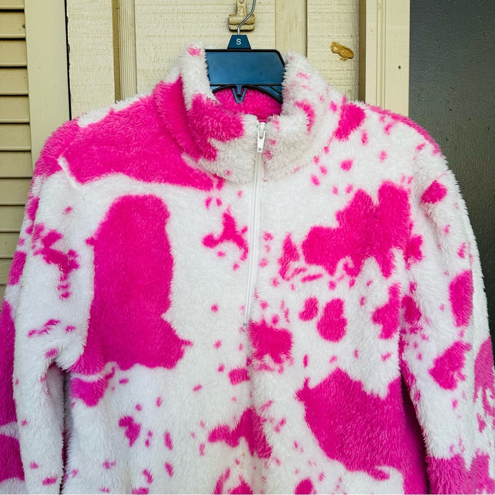 Women’s Boutique Sherpa Pullover Size Medium - Picture 3 of 3